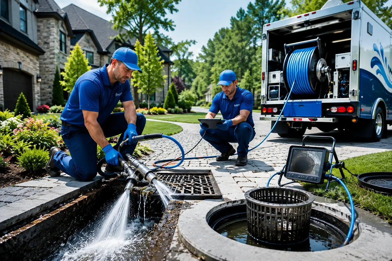 Local outdoor drain cleaning professionals in Klemme, IA
